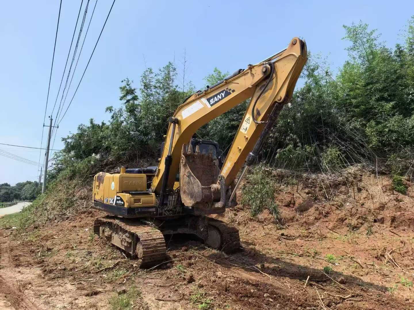 Buy Sany SY125C Used Excavator / 3