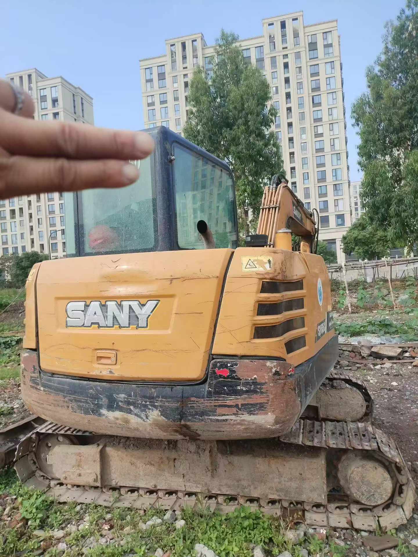 Buy Sany SY55 Used Excavator / 2