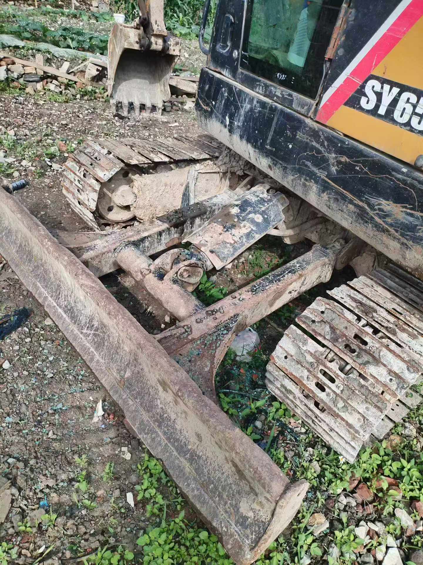 Buy Sany SY55 Used Excavator / 8
