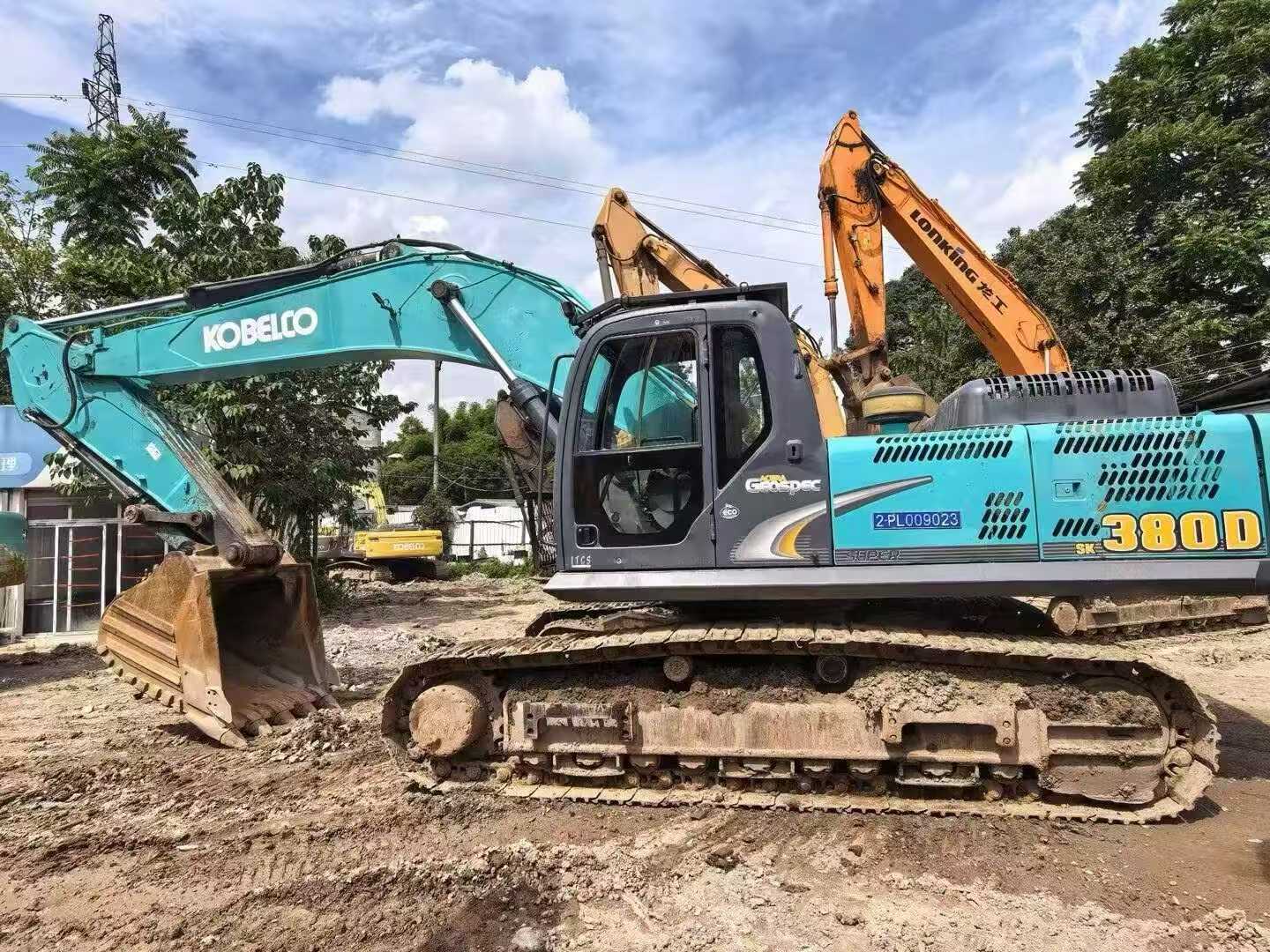 Buy Kobelco SK380D Used Excavator / 3