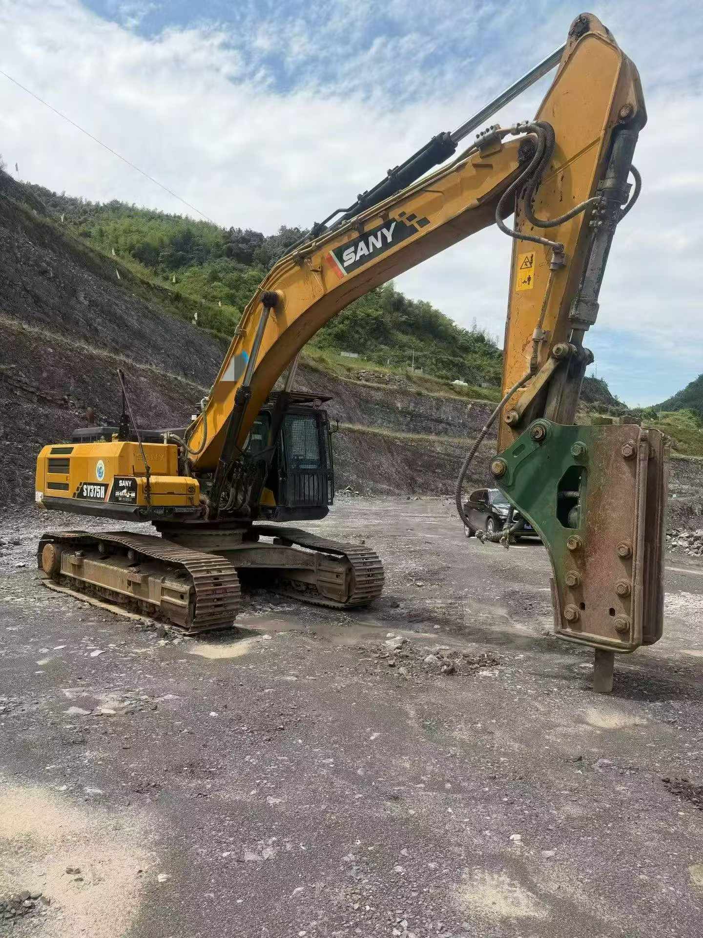 Buy Sany SY365C Used Excavator / 4