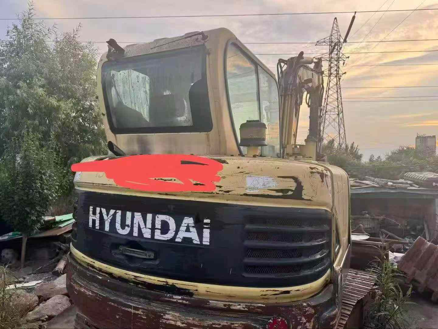 Buy Hyundai HX60 Used Excavator / 4