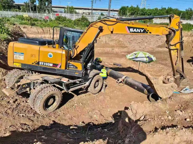 Buy Sany SY155C Used Excavator / 1