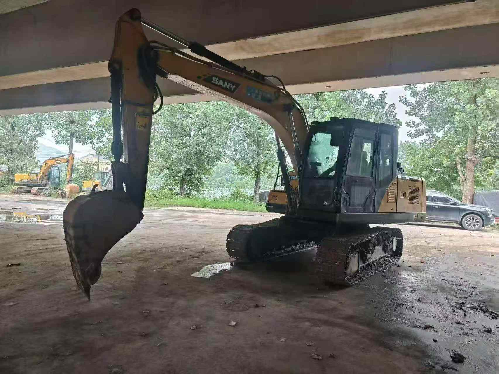 Buy Sany SY125C Used Excavator / 4