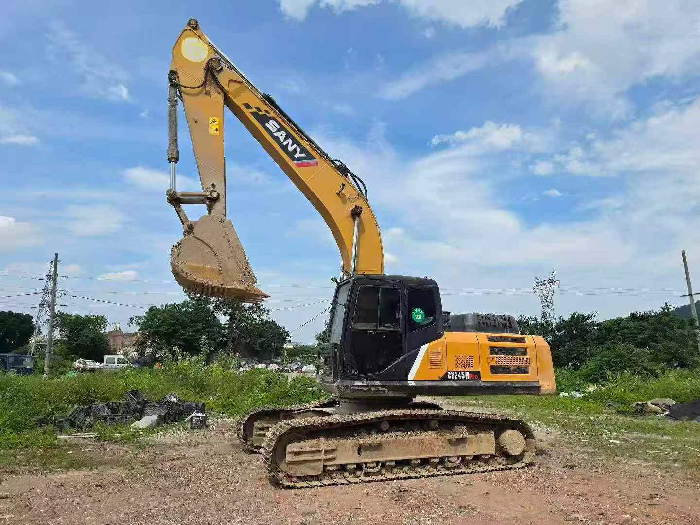Buy Sany SY245H Used Excavator / 8