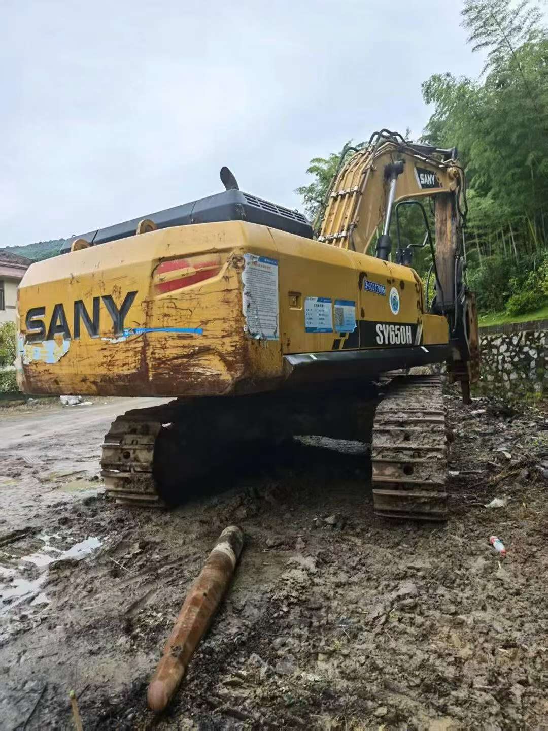 Buy Sany SY485C Used Excavator / 2