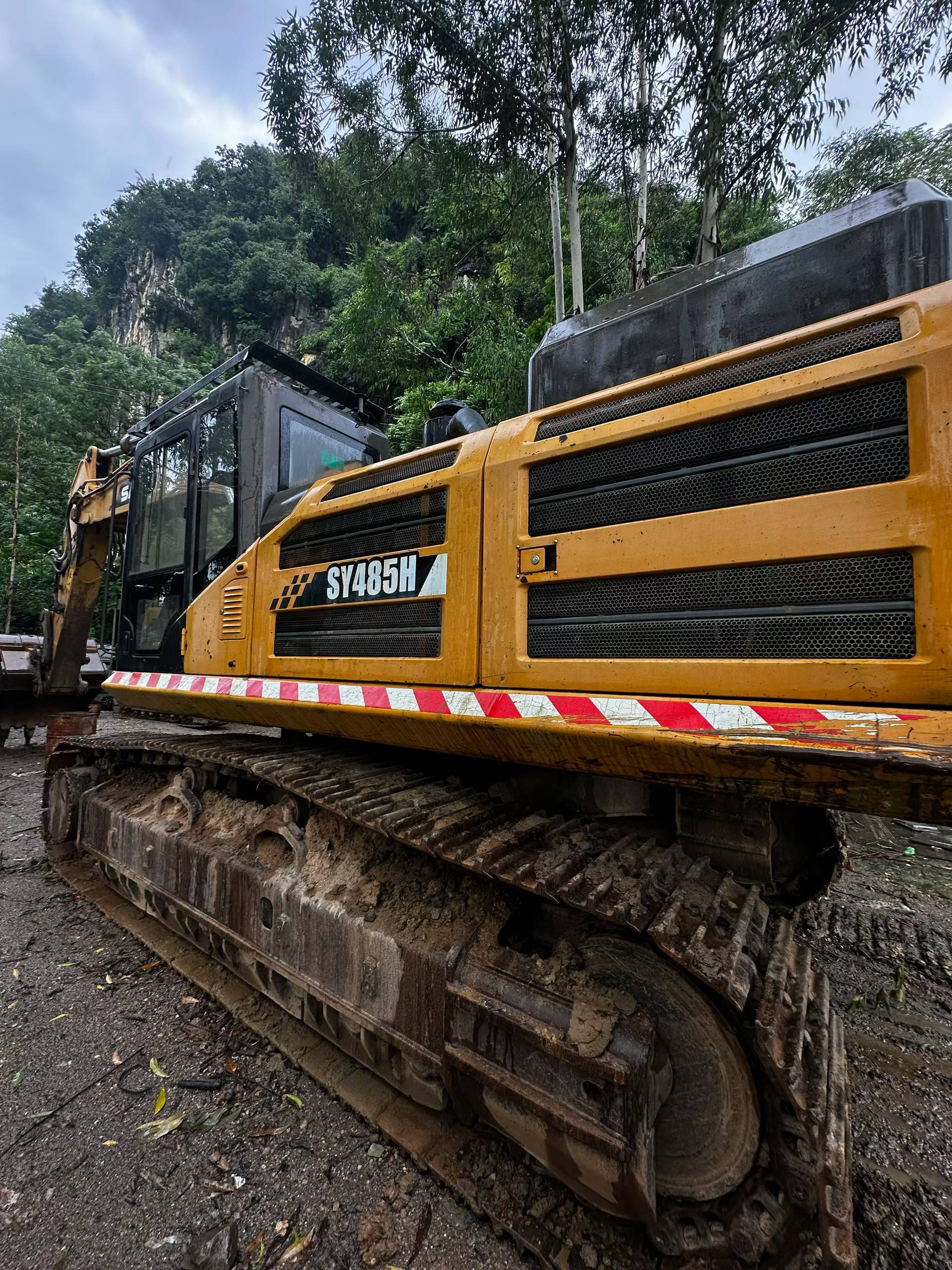 Buy Sany SY485C Used Excavator / 9
