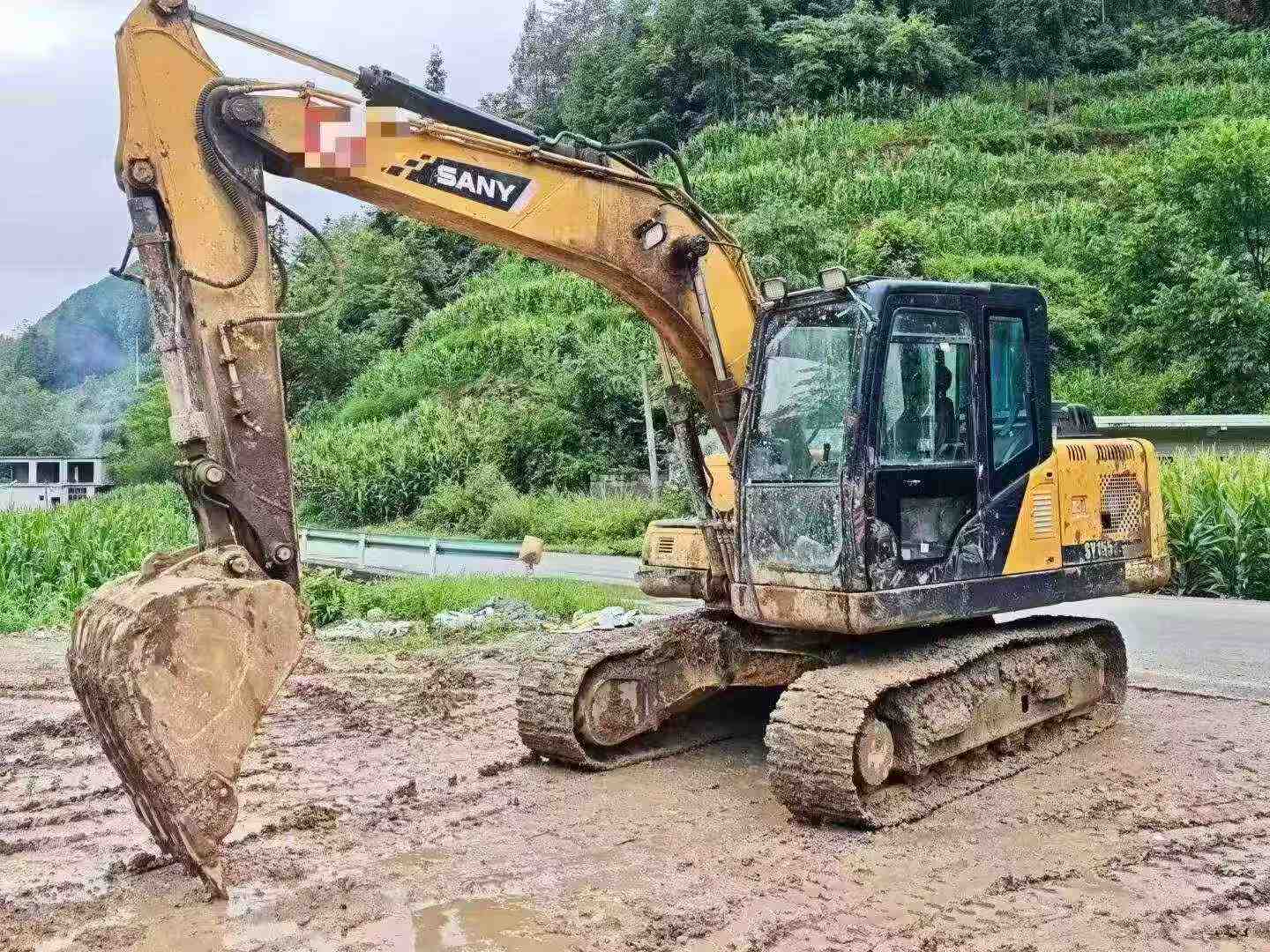 Buy Sany SY125C Used Excavator / 8