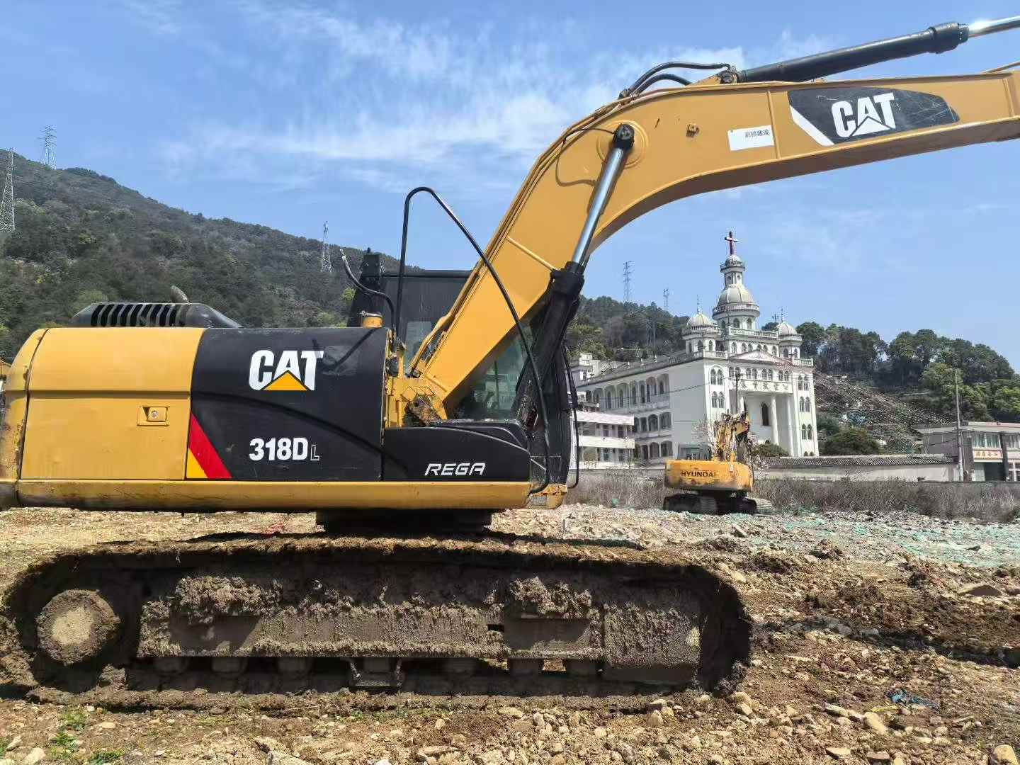 Buy Caterpillar M318 Used Excavator / 7