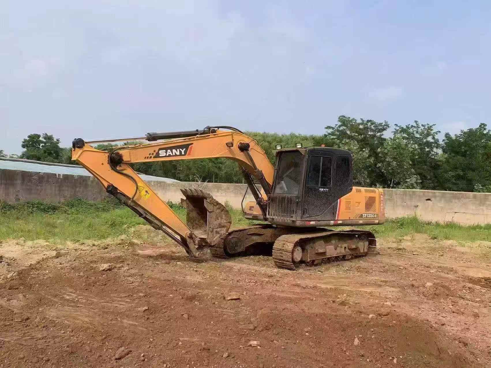 Buy Sany SY135-8S Used Excavator