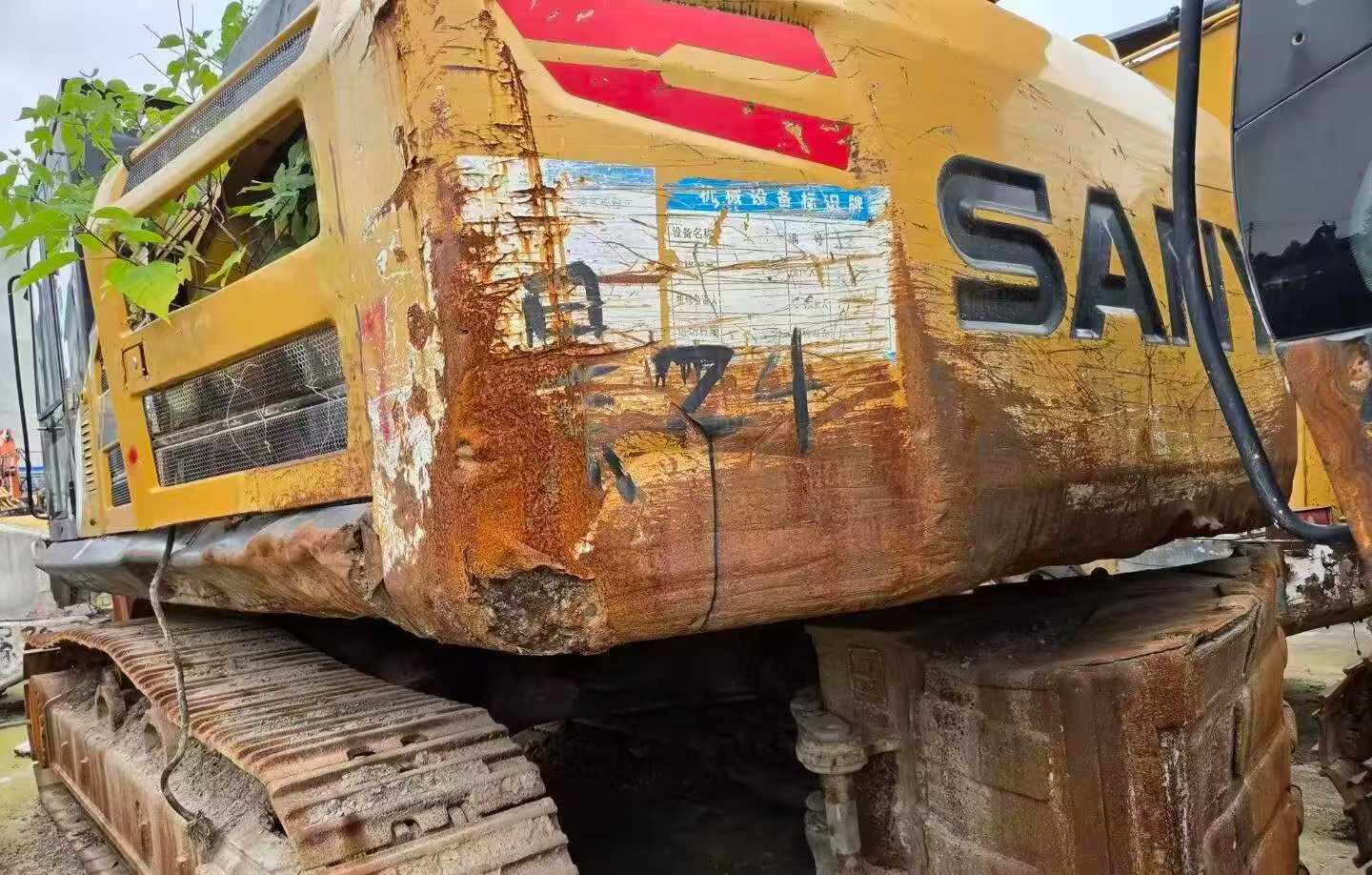 Buy Sany SY485C Used Excavator / 3