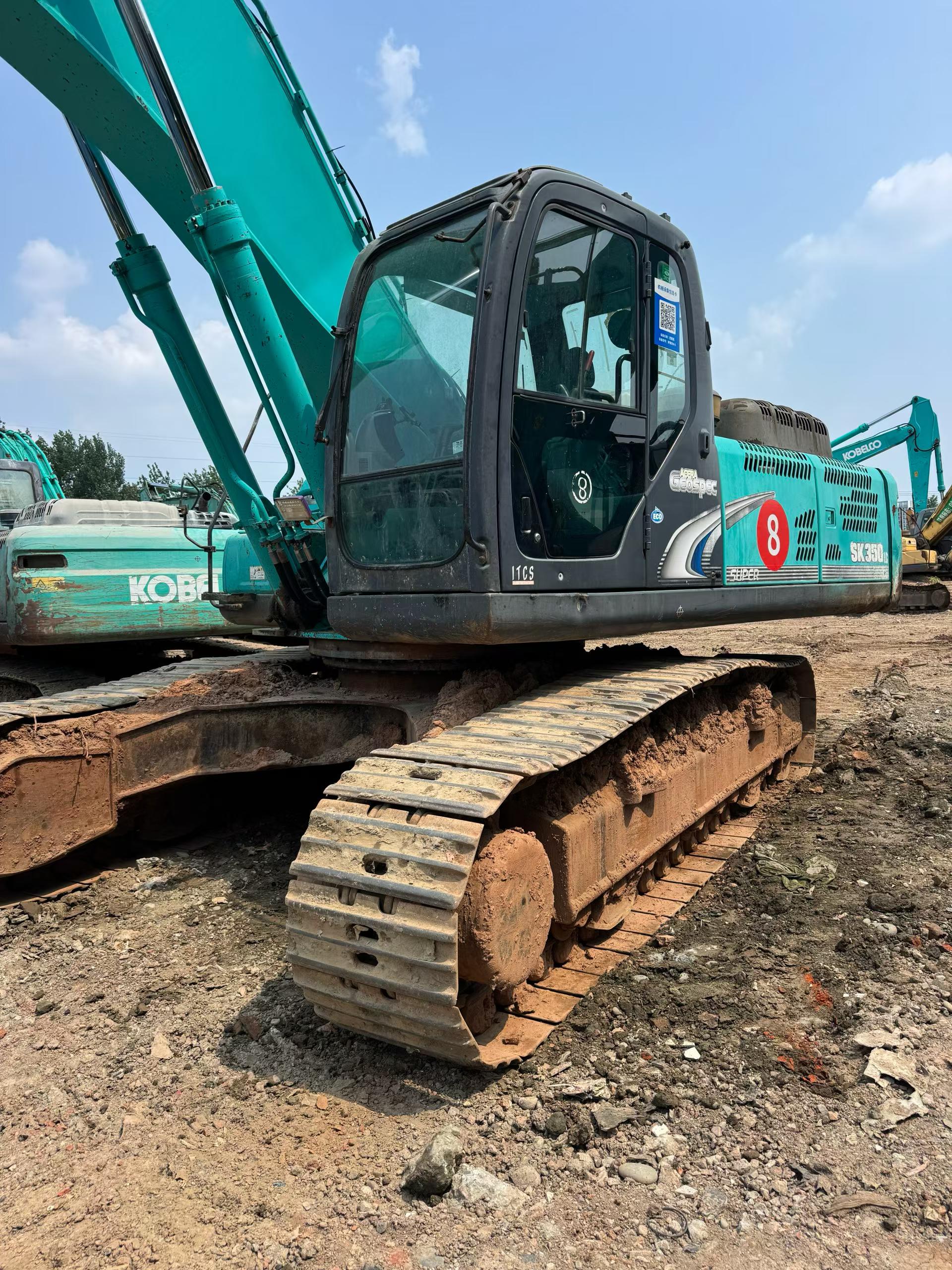 Buy Kobelco SK350-8 Used Excavator / 3