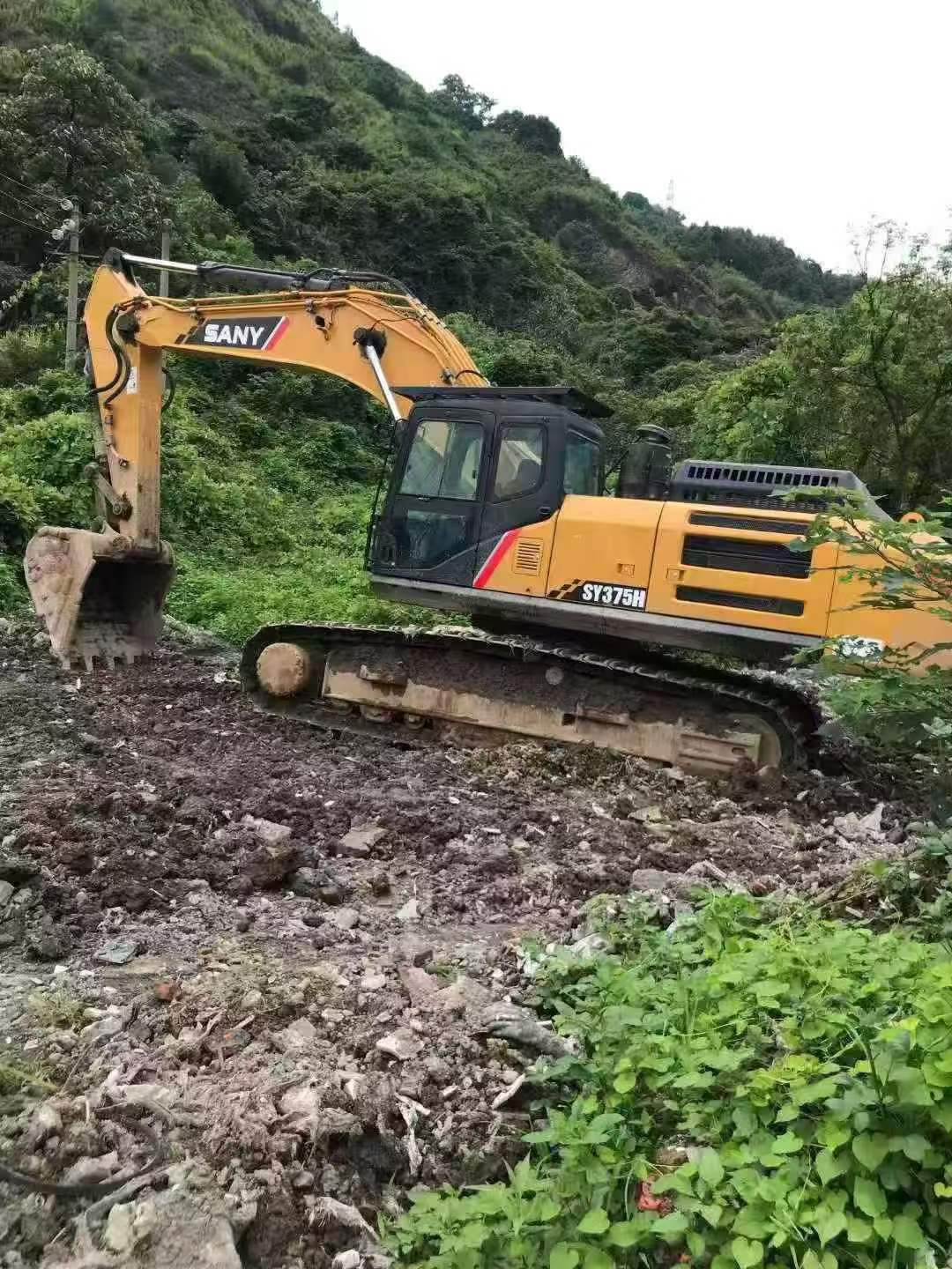Buy Sany SY375H Used Excavator / 1
