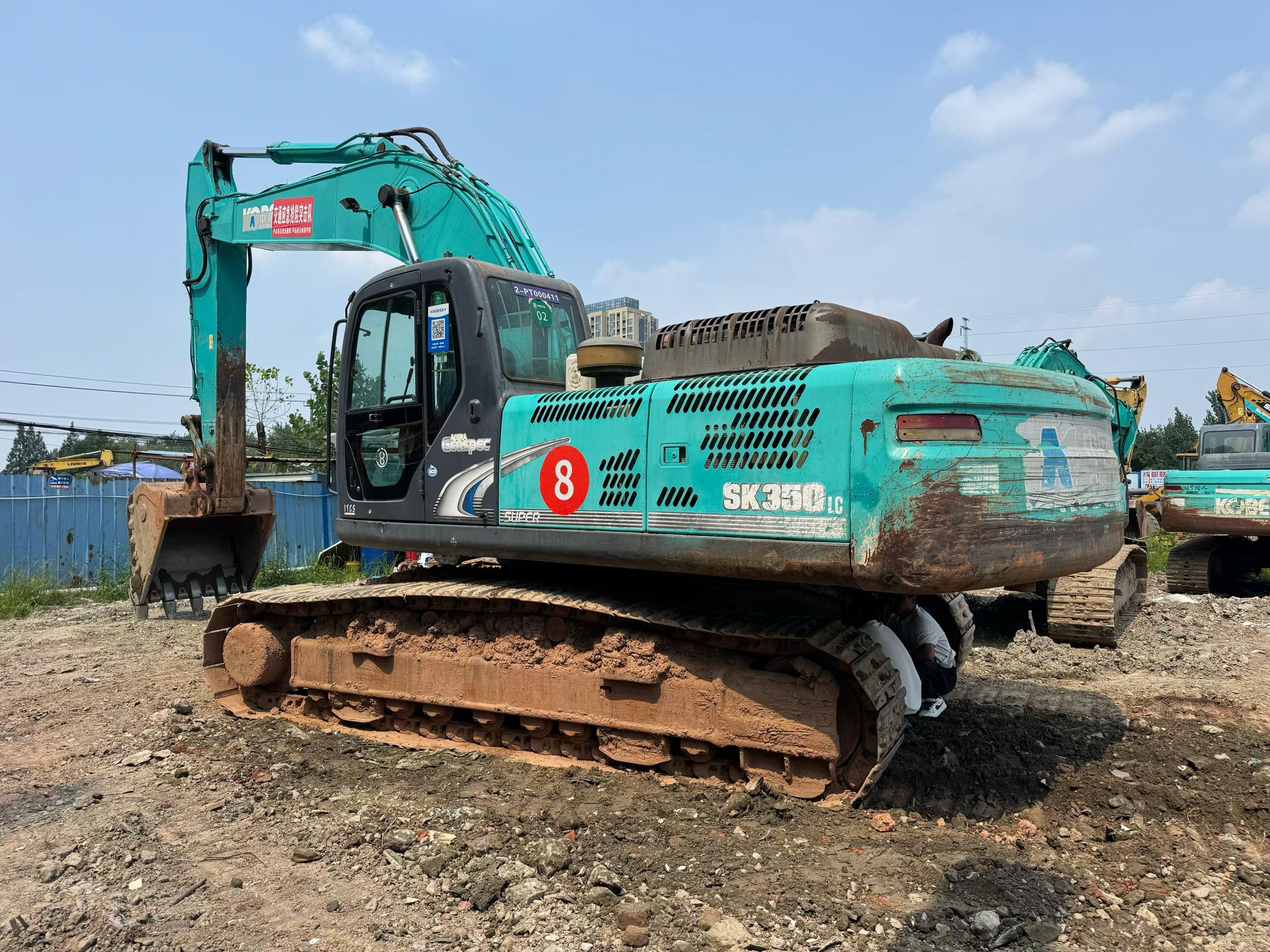 Buy Kobelco SK350-8 Used Excavator