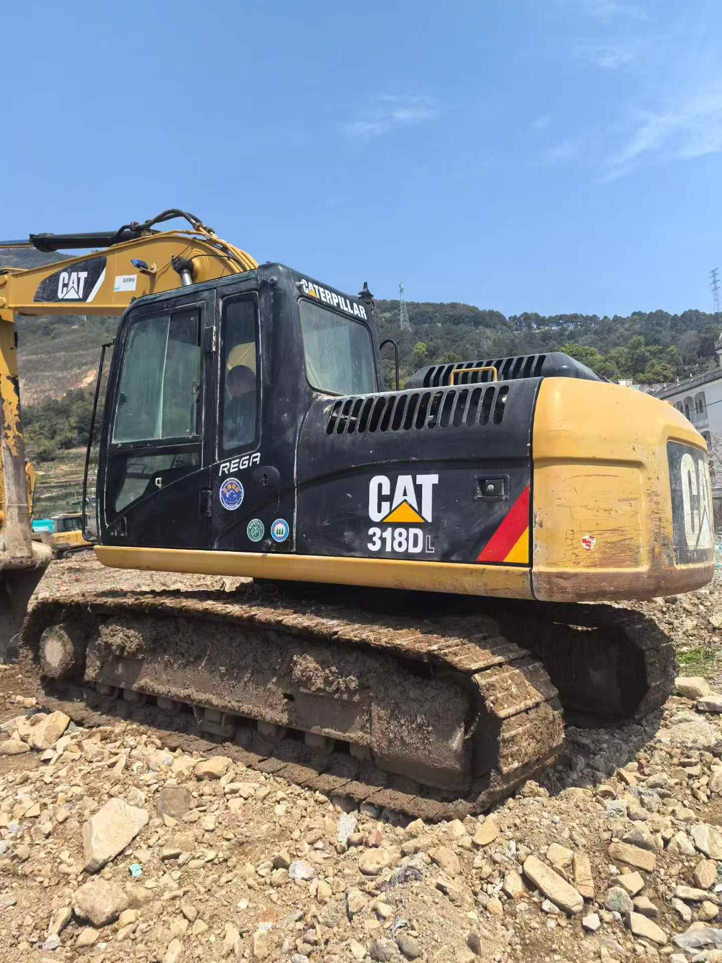 Buy Caterpillar M318 Used Excavator / 4