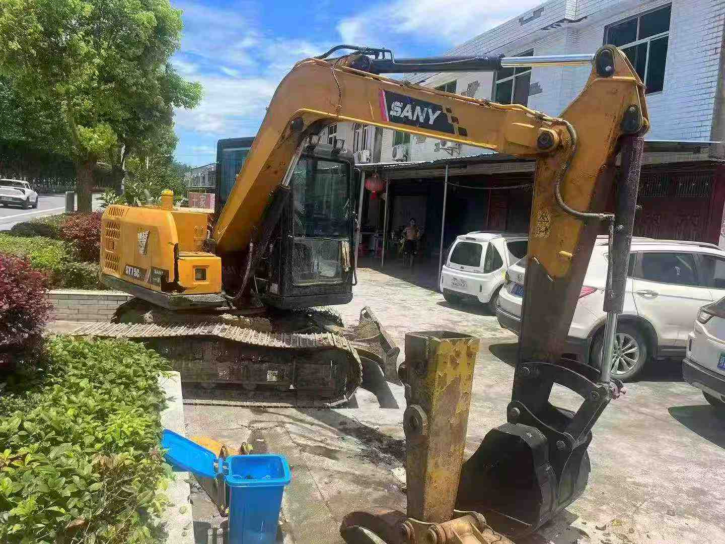 Buy Sany SY75 Used Excavator / 3 Buy Sany SY75 Used Excavator / 3