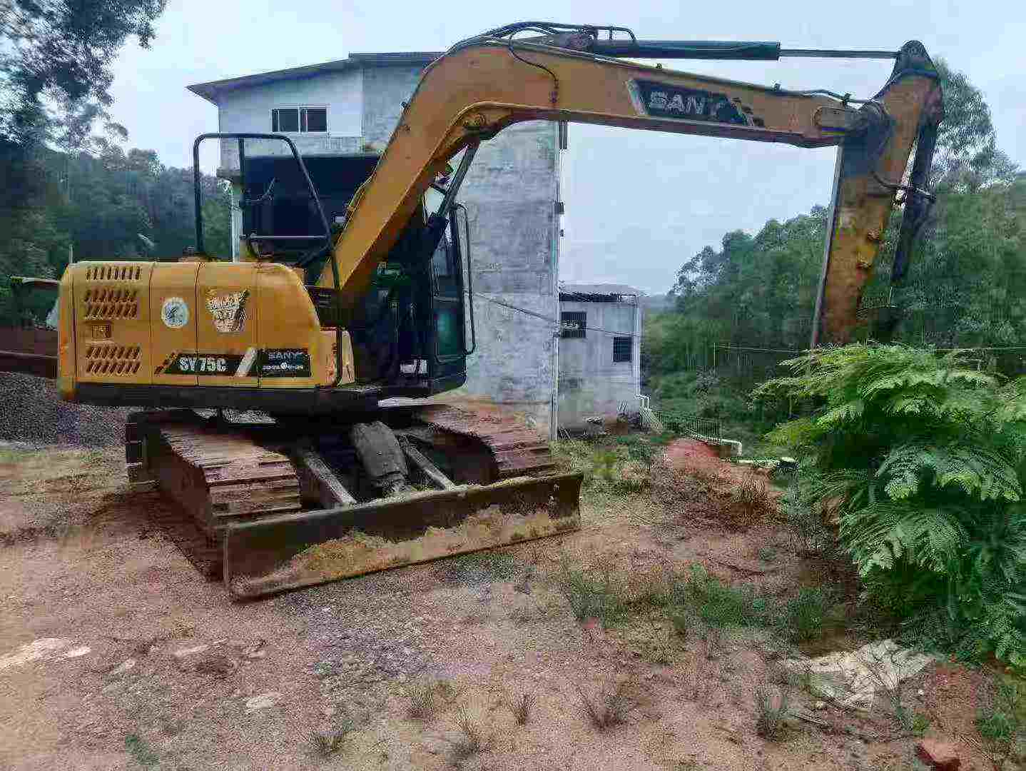 Buy Sany SY75 Used Excavator / 3