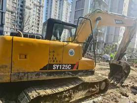 Buy Sany SY125C Used Excavator / 3 Buy Sany SY125C Used Excavator / 3