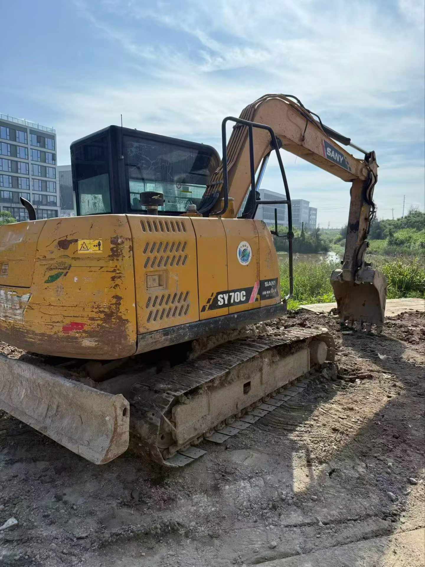 Buy Sany SY70C Used Excavator / 1