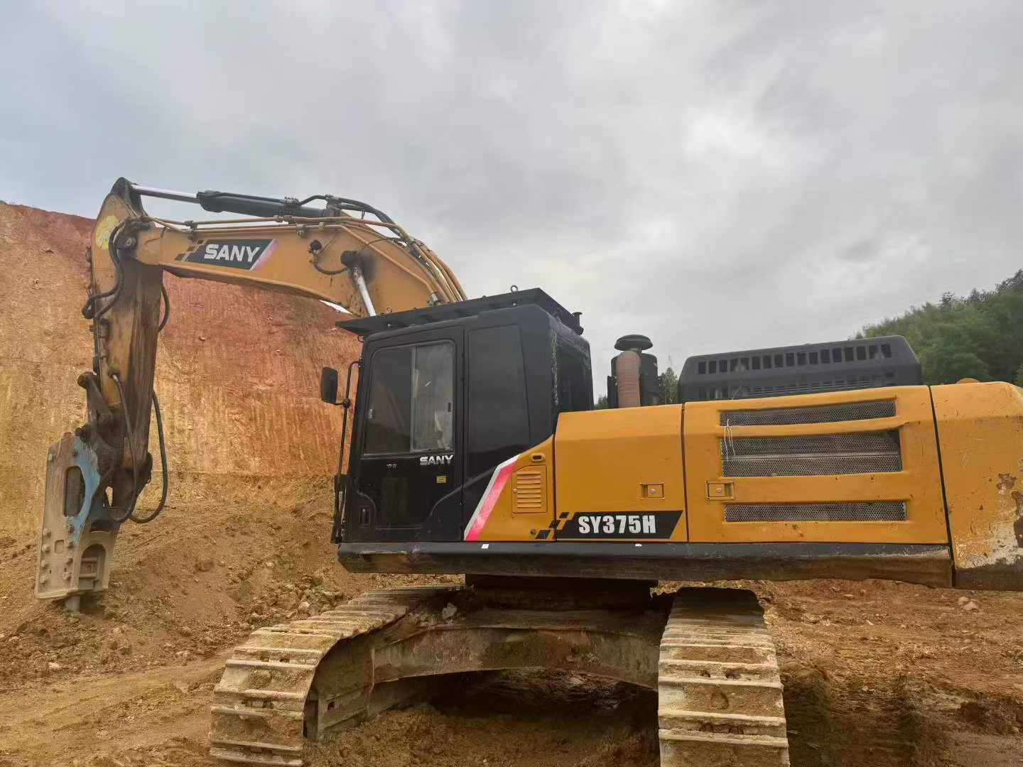 Buy Sany SY375H Used Excavator / 1