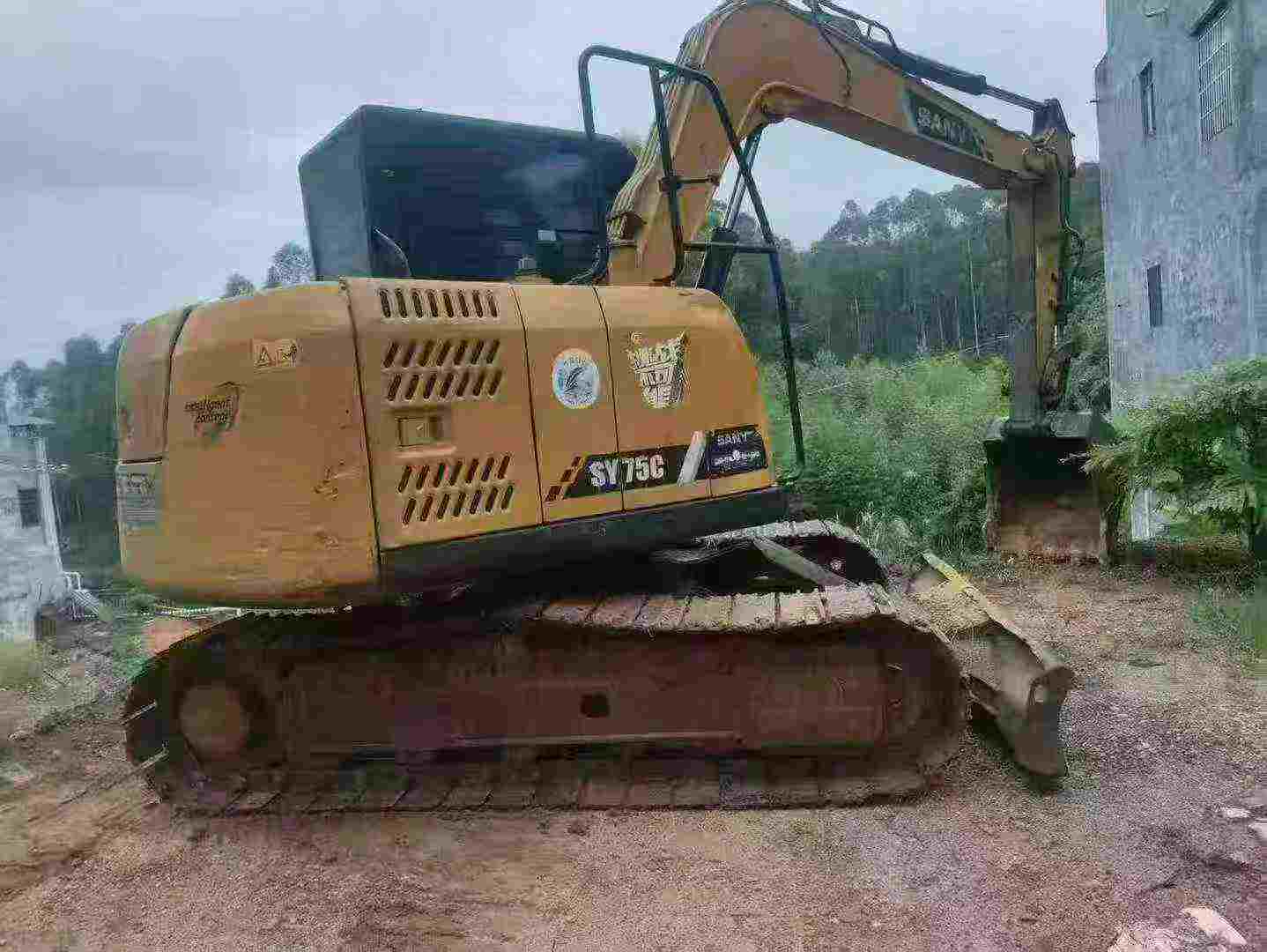 Buy Sany SY75 Used Excavator / 2