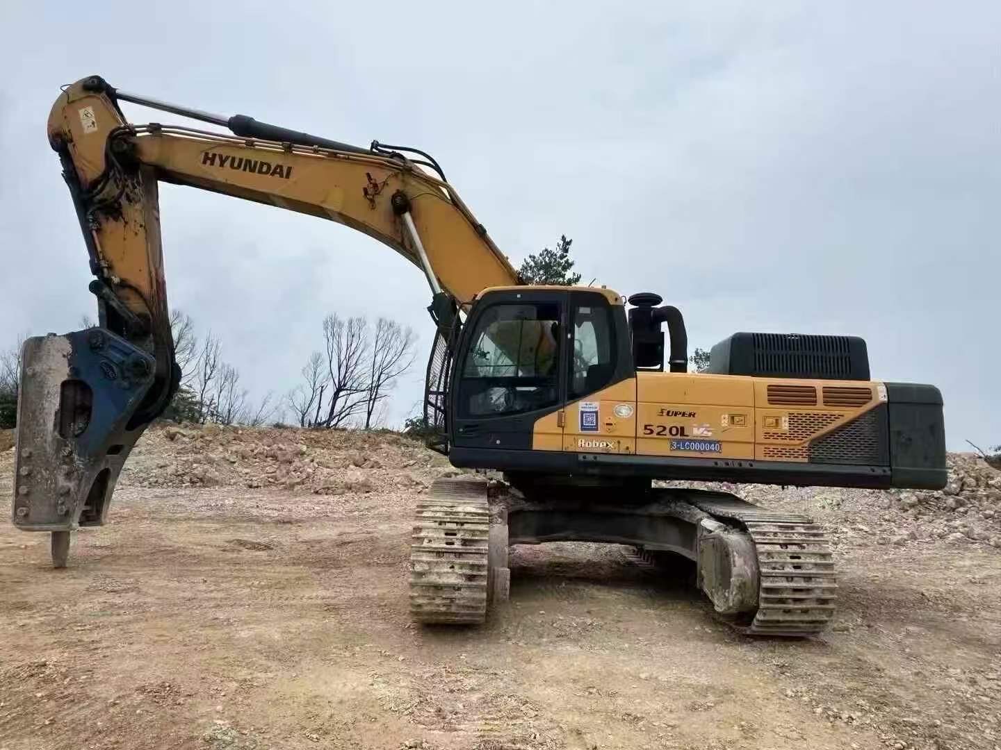 Buy Hyundai R485LVS Used Excavator / 1