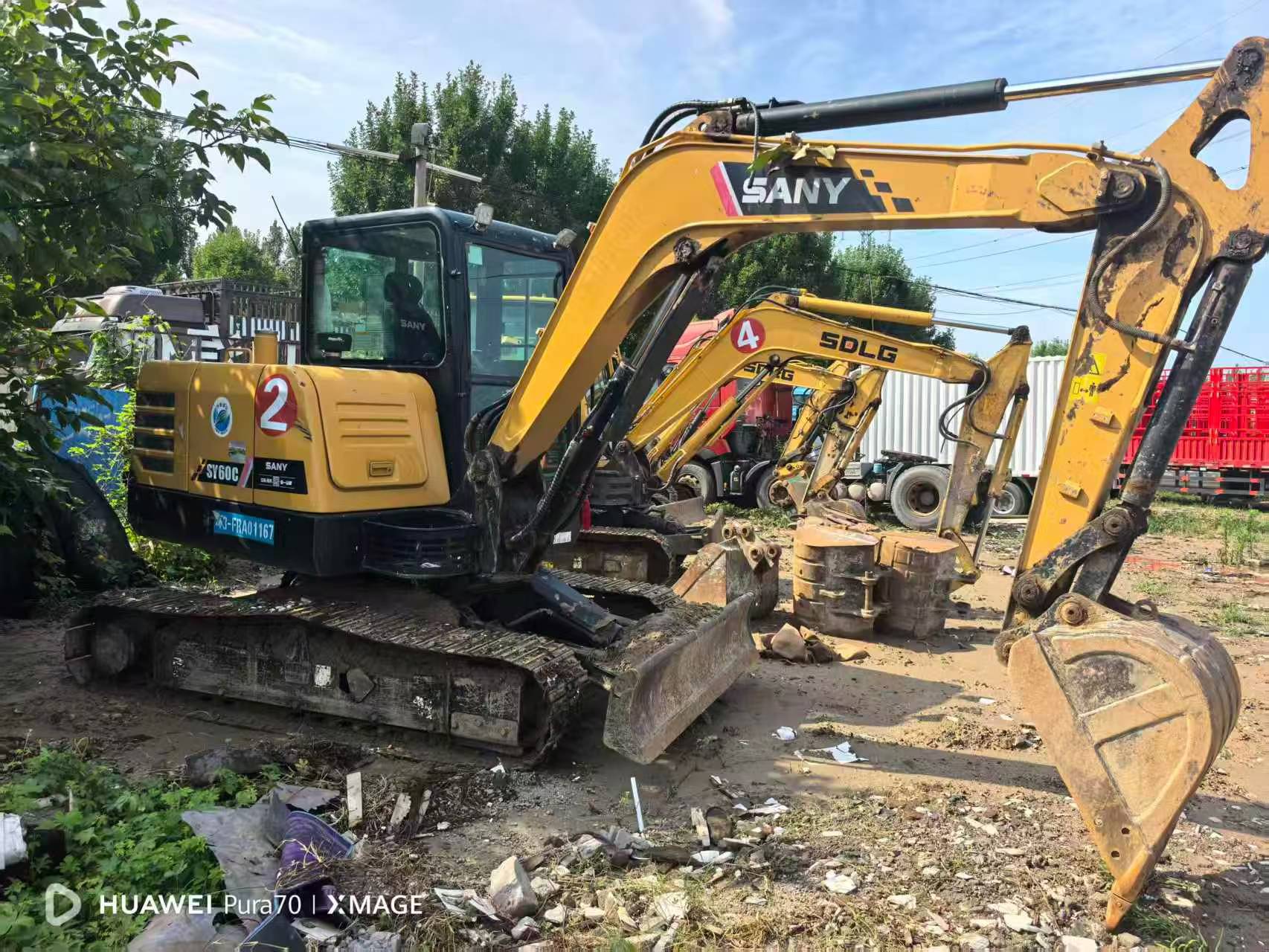 Buy Sany SY60 Used Excavator / 7 Buy Sany SY60 Used Excavator / 7