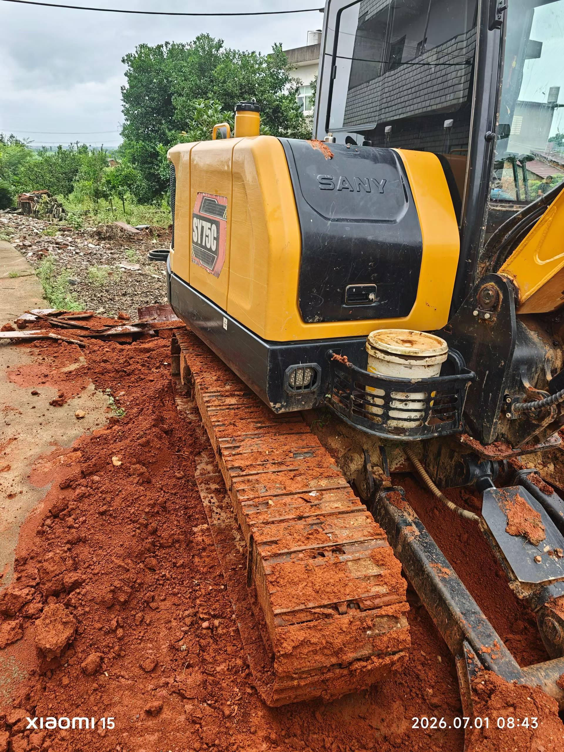 Buy Sany SY60 Used Excavator / 3