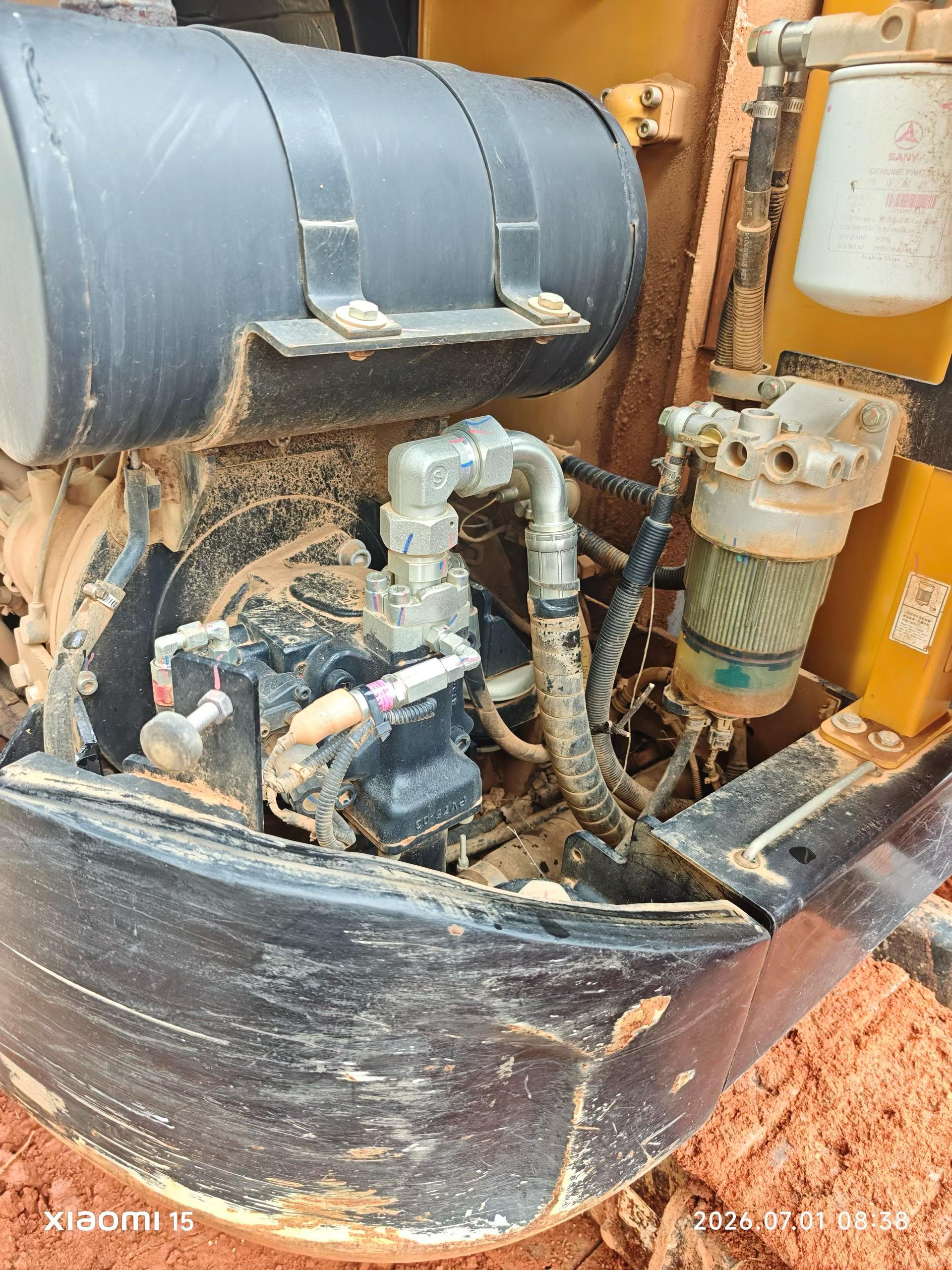 Buy Sany SY60 Used Excavator / 8