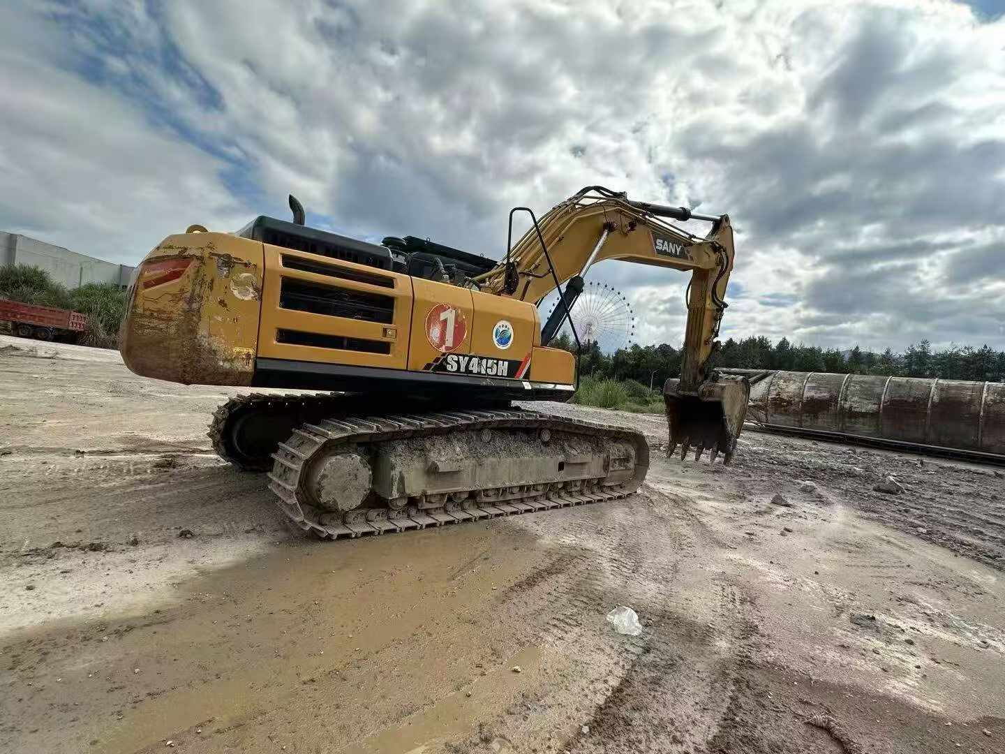 Buy Sany SY375H Used Excavator / 1