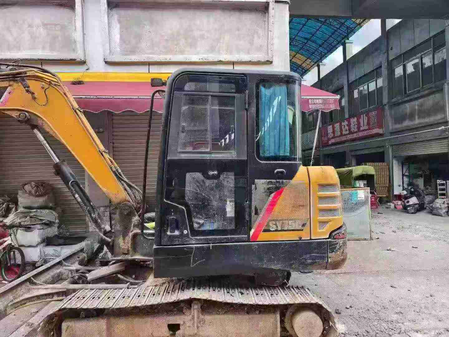 Buy Sany SY55 Used Excavator / 1