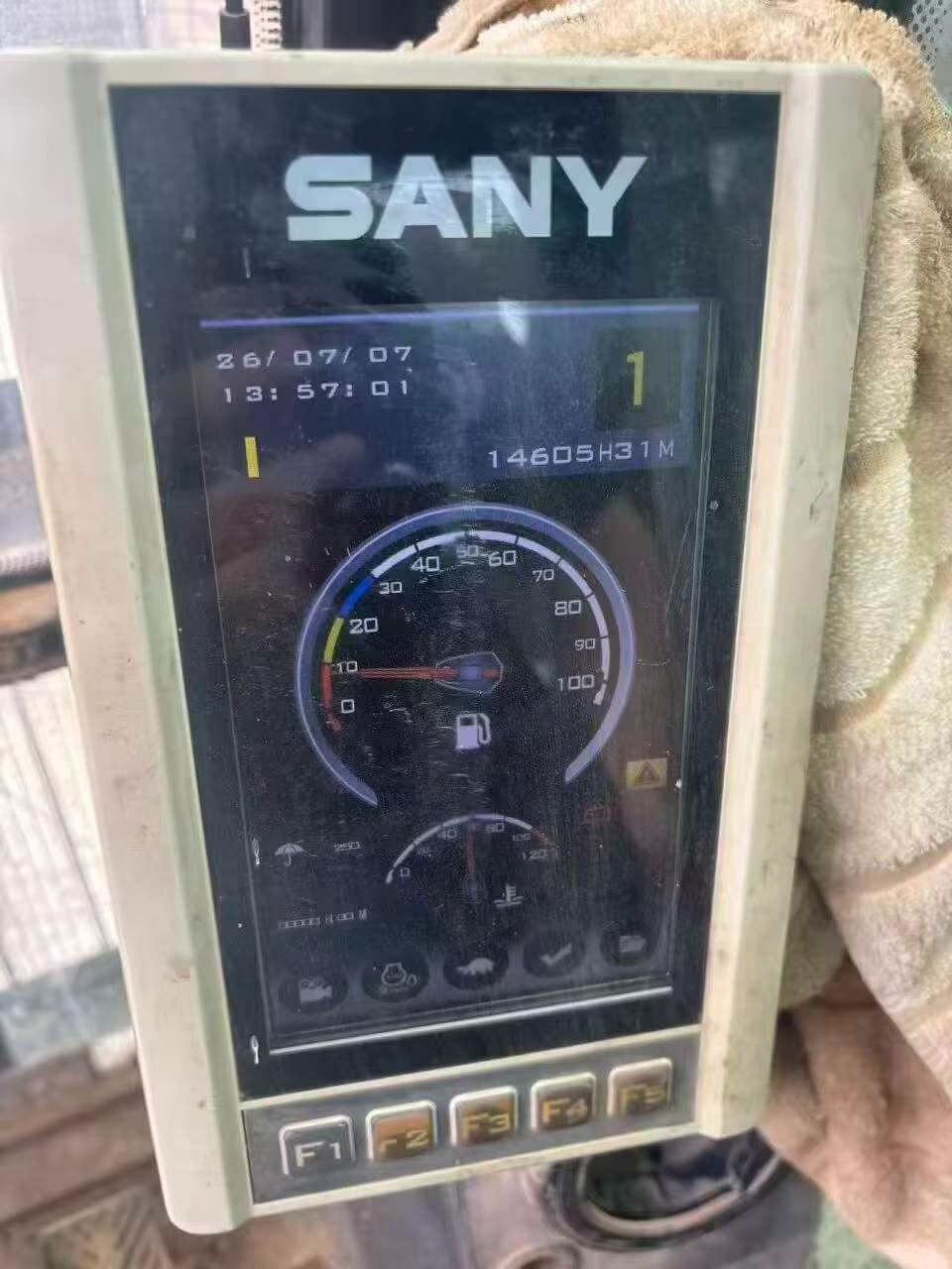 Buy Sany SY485C Used Excavator / 4
