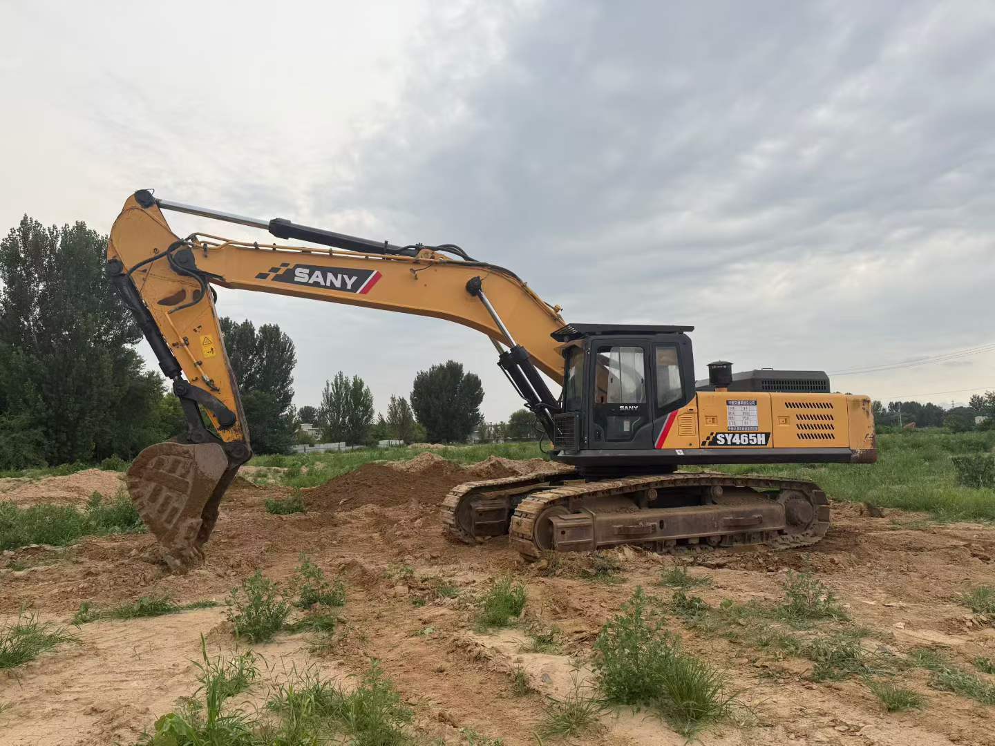 Buy Sany SY465C Used Excavator / 1