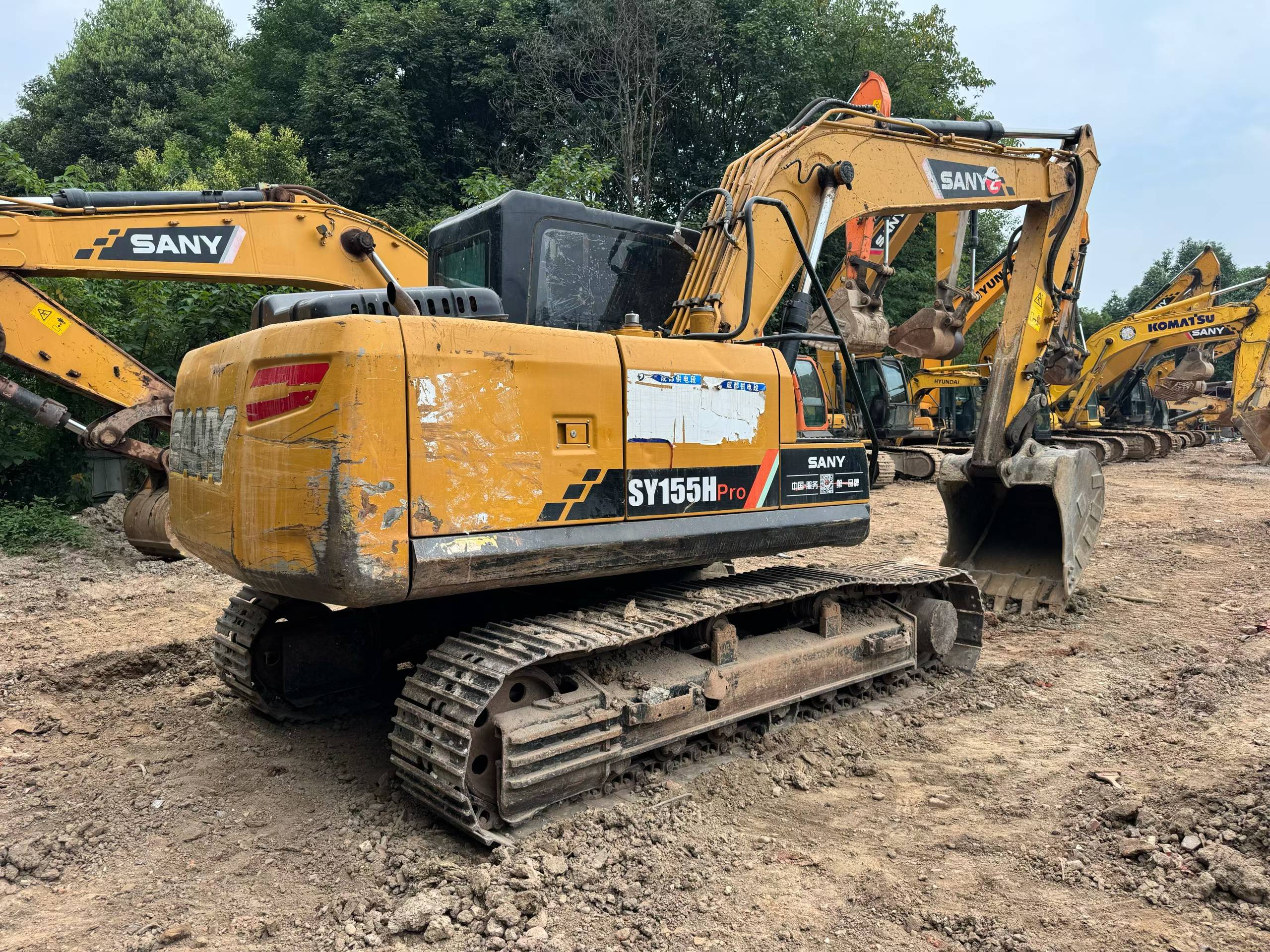 Buy Sany SY155C Used Excavator / 2
