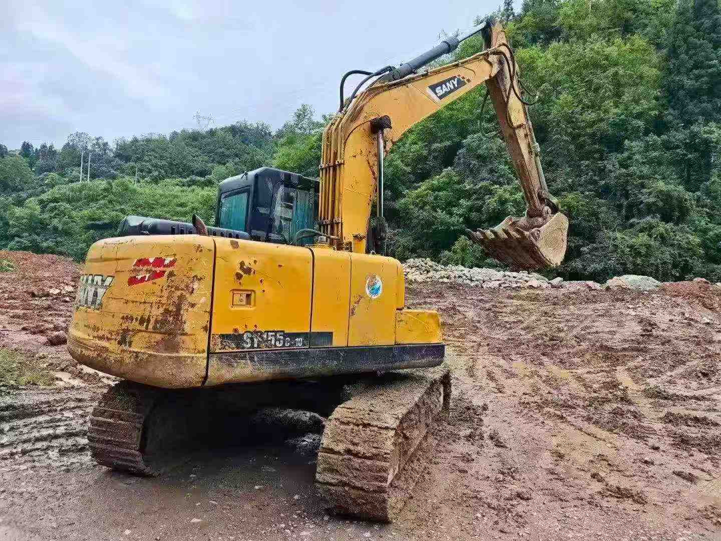 Buy Sany SY125C Used Excavator / 1