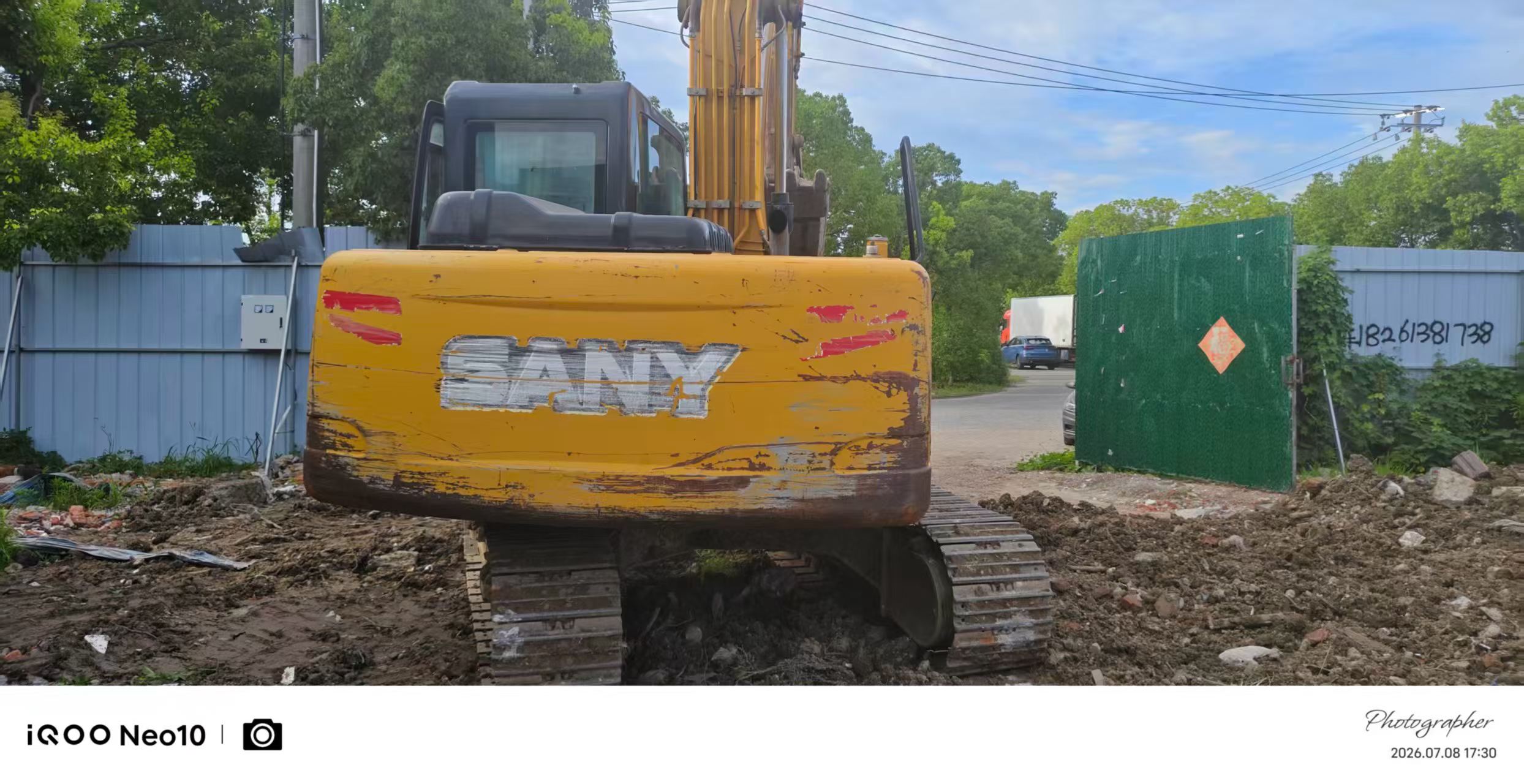 Buy Sany SY125C Used Excavator / 3