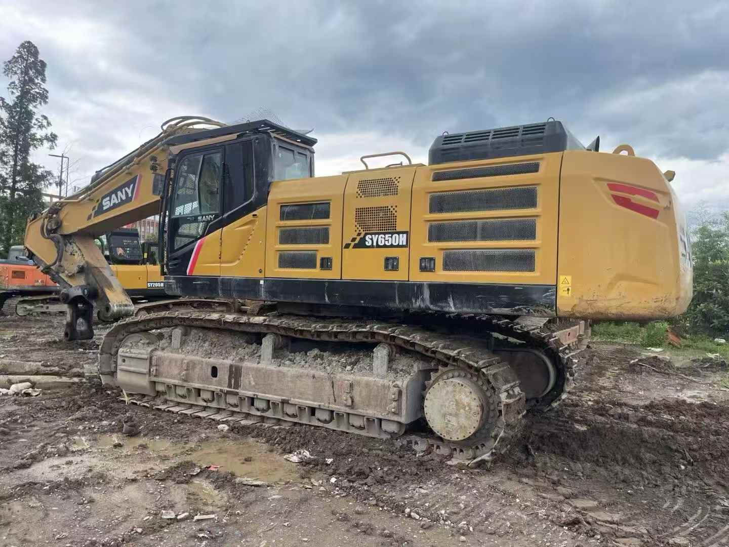 Comprar Sany SY650H Usado Excavadora Comprar Sany SY650H Usado Excavadora