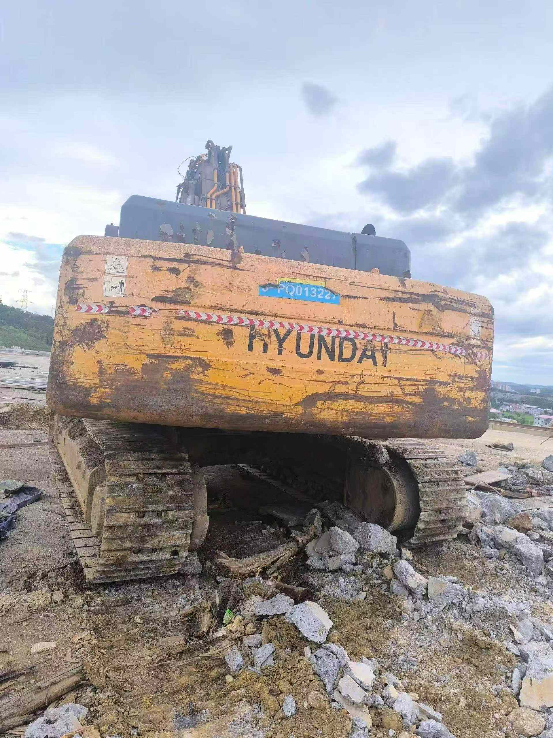 Buy Hyundai R455LC-7 Used Excavator / 1
