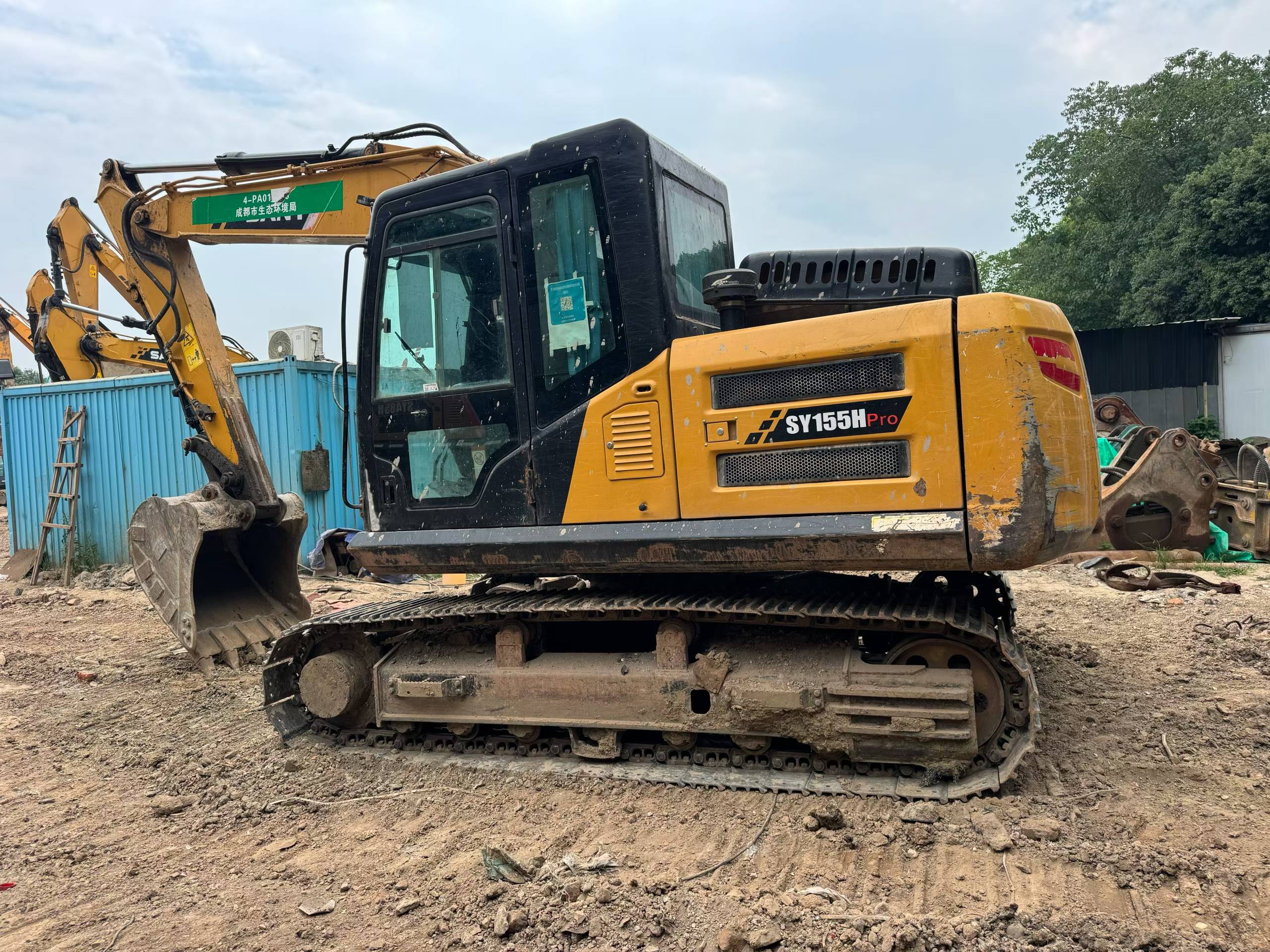 Buy Sany SY155C Used Excavator