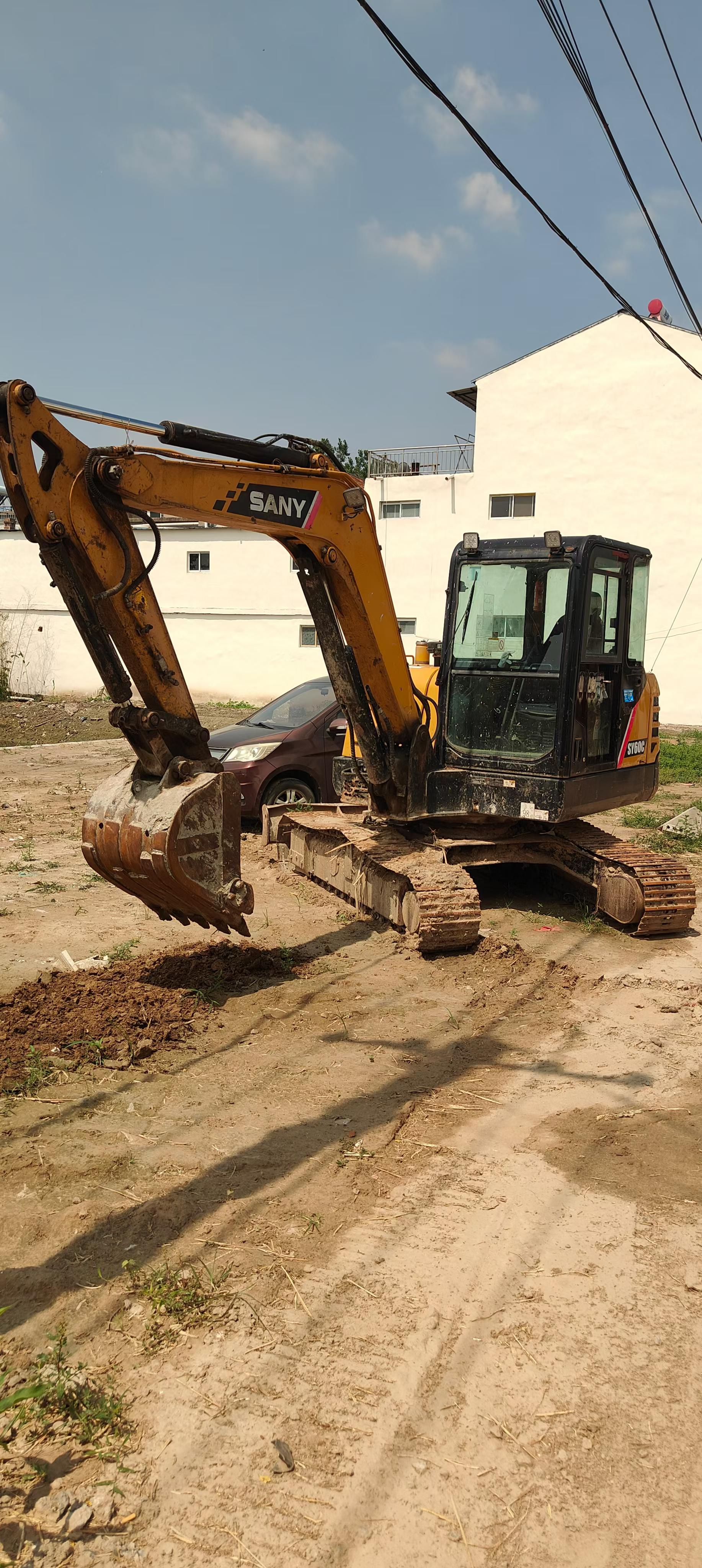 Buy Sany SY60 Used Excavator / 3 Buy Sany SY60 Used Excavator / 3
