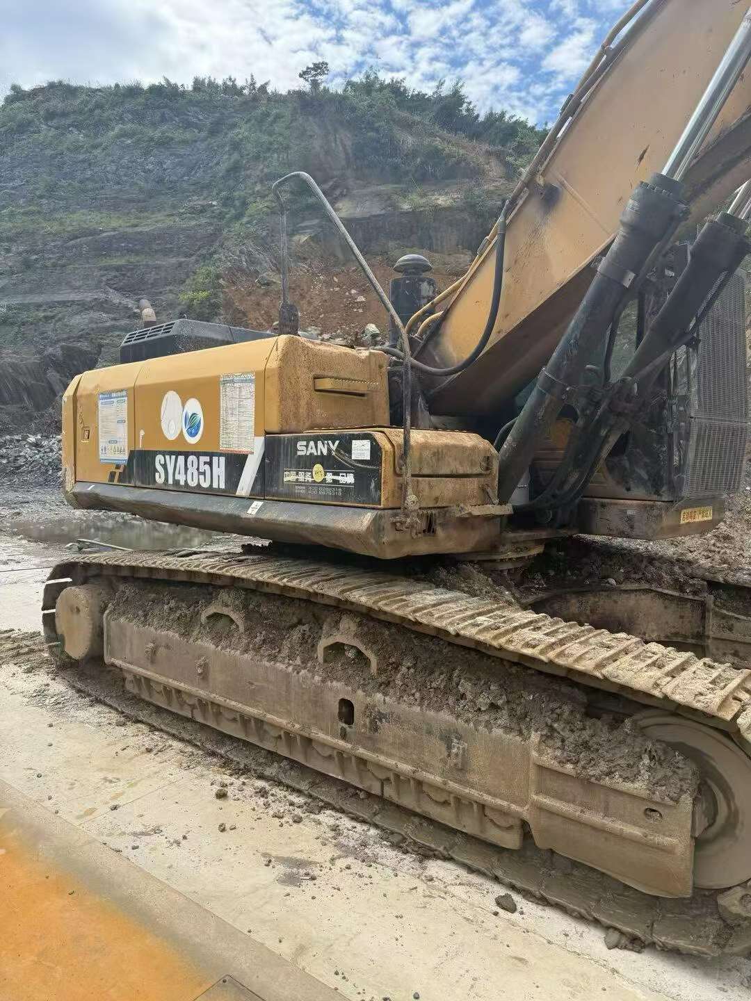 Buy Sany SY485C Used Excavator / 2