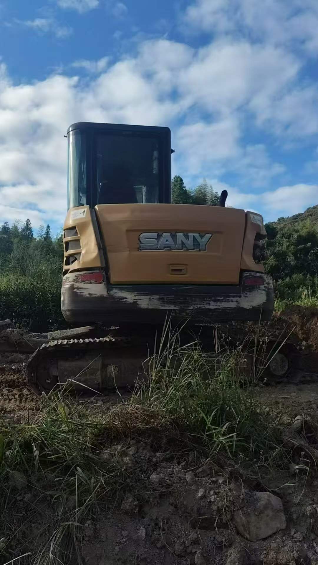 Buy Sany SY55 Used Excavator / 1