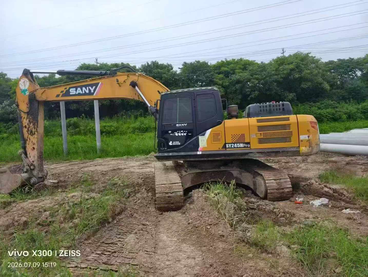 Buy Sany SY245H Used Excavator / 7
