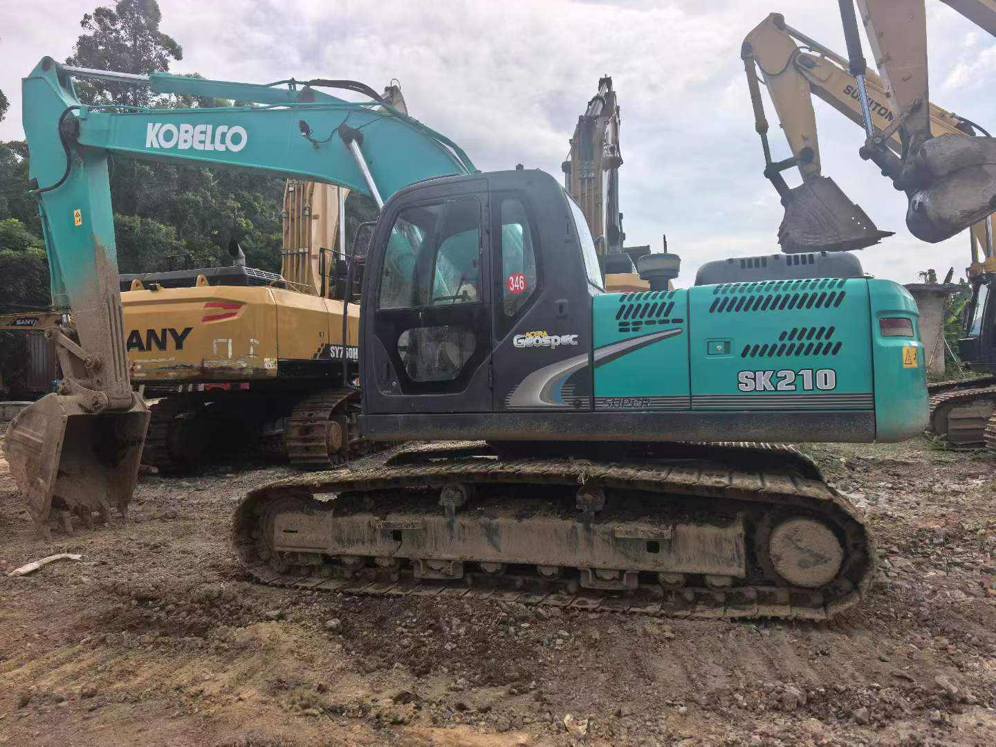 Buy Kobelco SK210 Used Excavator / 5