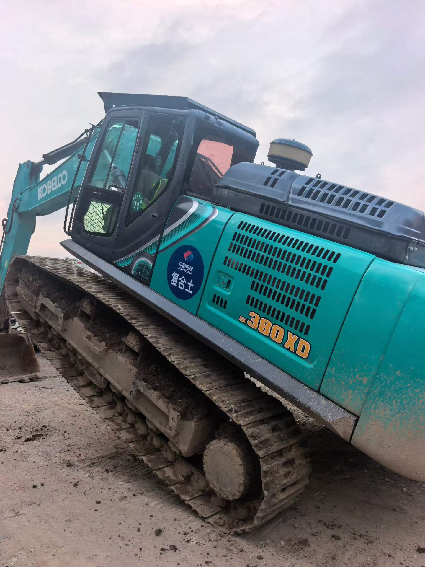 Buy Kobelco SK380D Used Excavator / 7