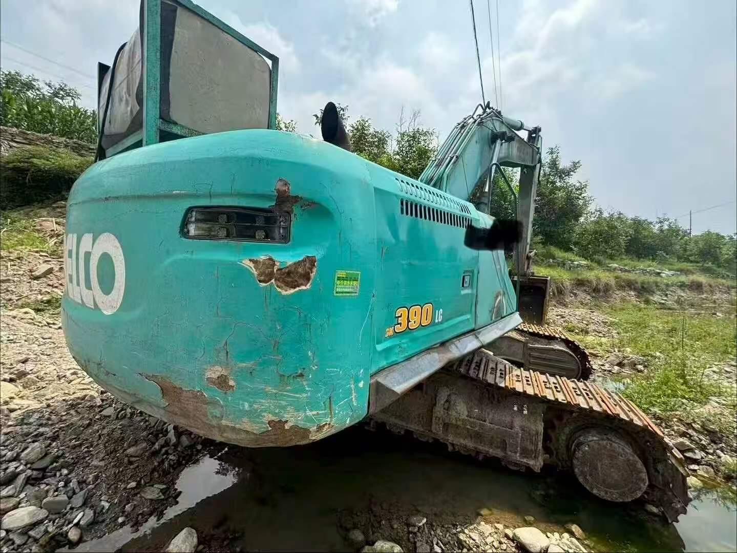 Buy Kobelco SK380D Used Excavator