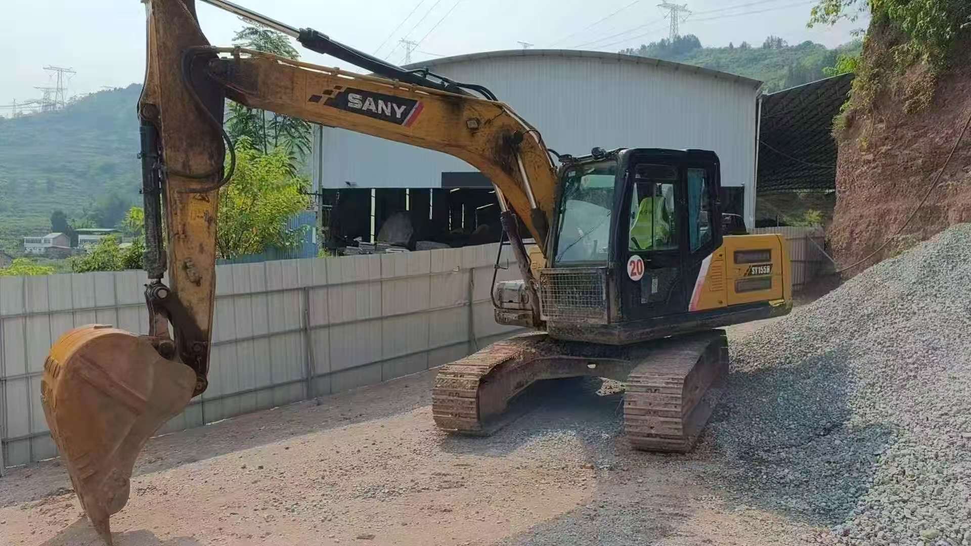 Buy Sany SY155C Used Excavator / 2