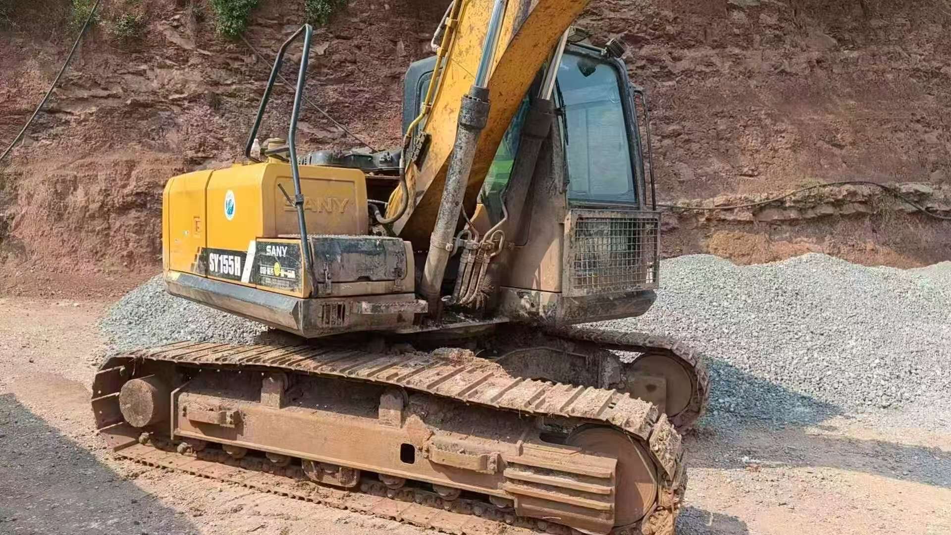 Buy Sany SY155C Used Excavator / 3