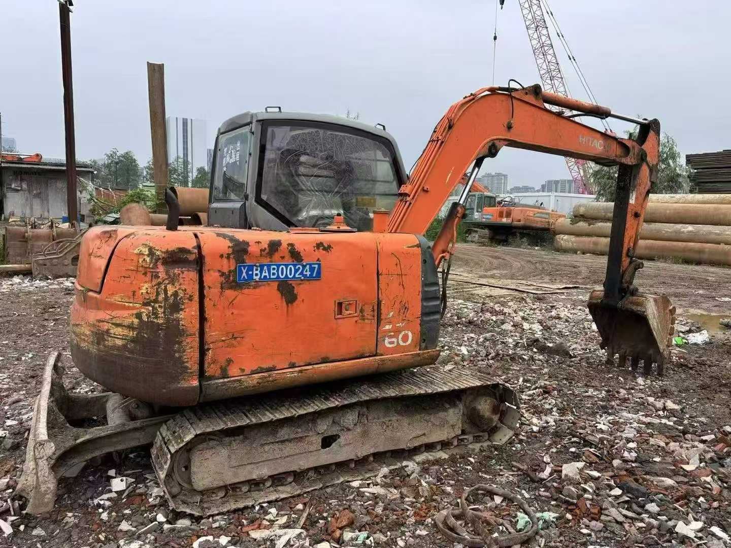 Купить Подержанный Экскаватор Hitachi EX60-6 / 3 Купить Подержанный Экскаватор Hitachi EX60-6 / 3