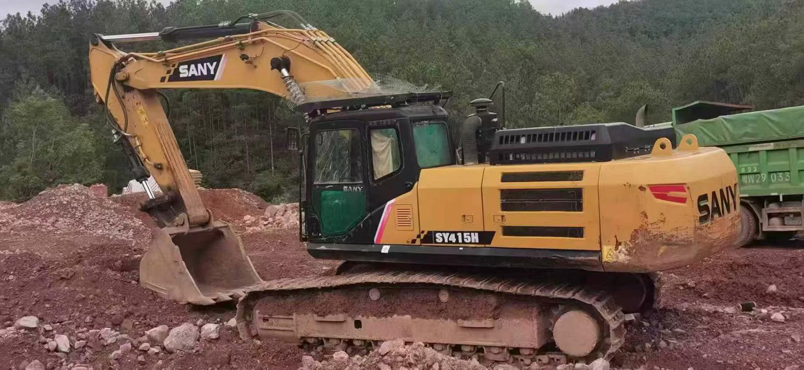 Buy Sany SY375H Used Excavator